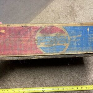 Vintage Pepsi Wooden Crate